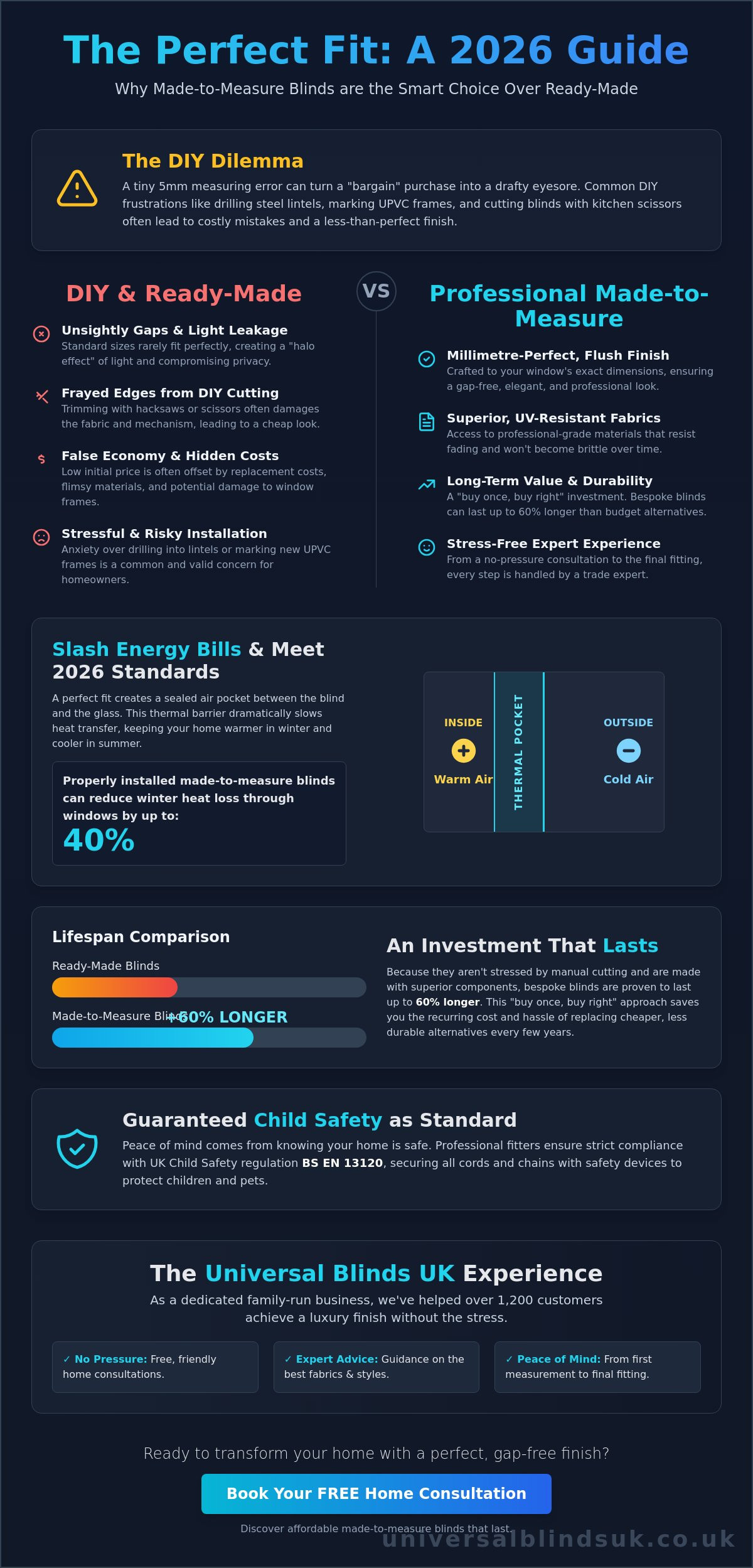 Affordable Made to Measure Blinds: The Ultimate UK Value Guide for 2026 - Infographic