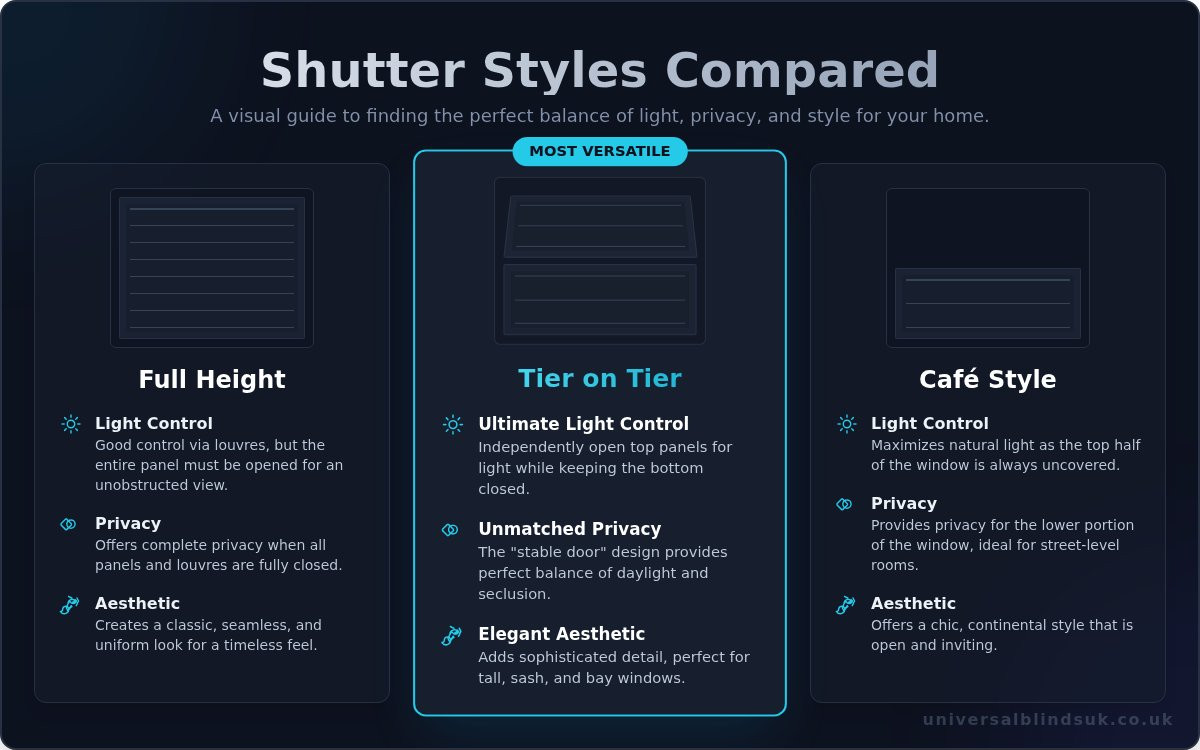 Tier on Tier Shutters: The Ultimate Guide to Light & Privacy