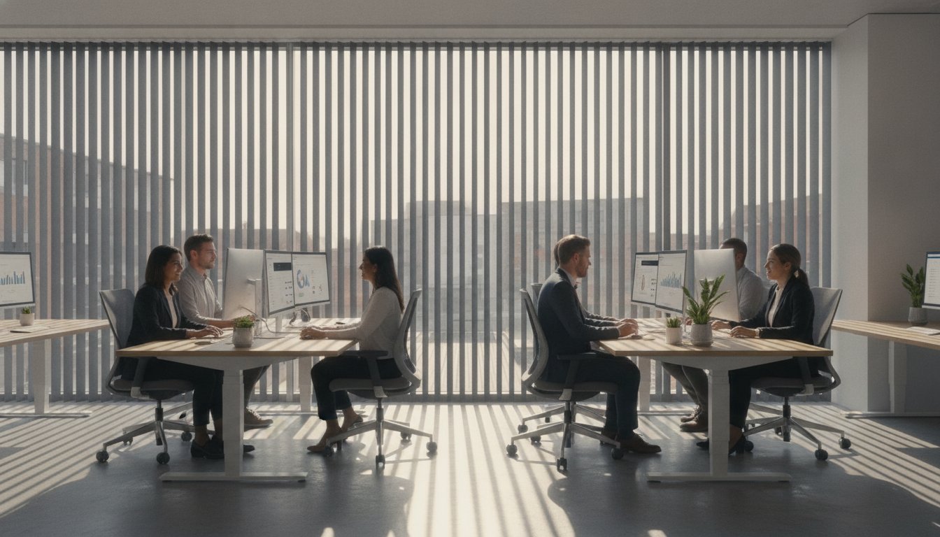Professional Office Blinds West Midlands: The 2026 Guide to Workplace Light Control