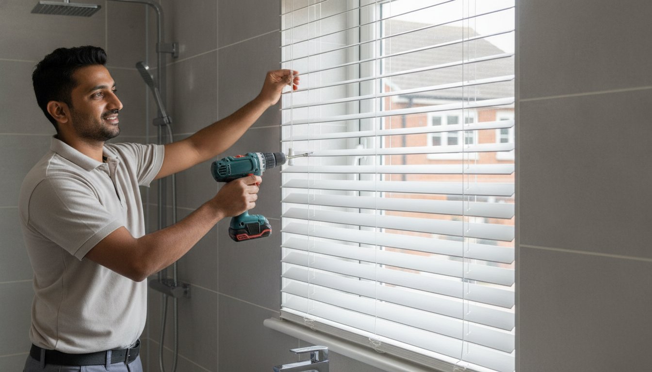 Made-to-Measure Bathroom Blinds in the West Midlands: Why Local Expertise Beats DIY