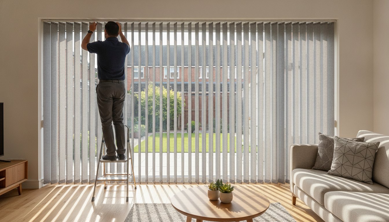 Vertical Blinds West Midlands: Made-to-Measure Design & Professional Fitting