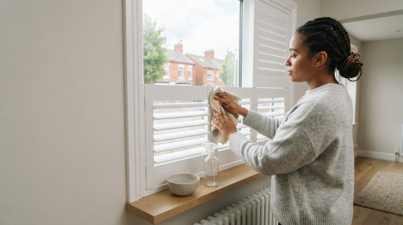 Keeping White Shutters Looking New: A Practical Care Guide
