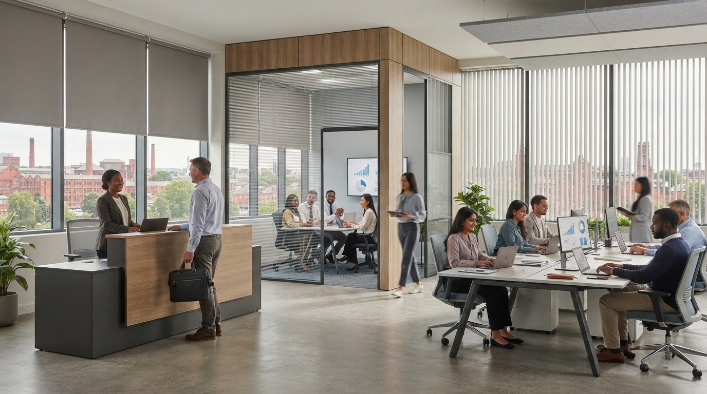 Office Window Coverings in Coventry: Guide for Businesses
